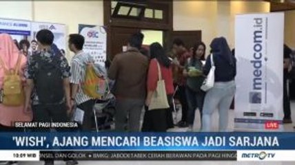 Download Video: OSC Medcom Ikut Manjakan Pemburu Beasiswa di 'WISH' Festival