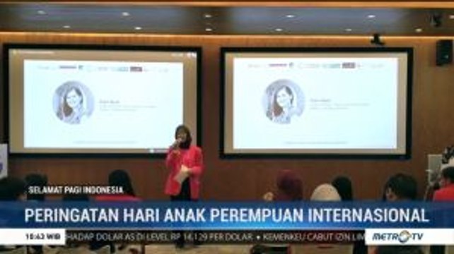 Peringatan Hari Anak Perempuan Internasional di Indonesia
