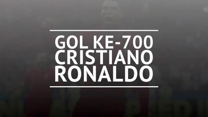 Gol ke-700 Cristiano Ronaldo