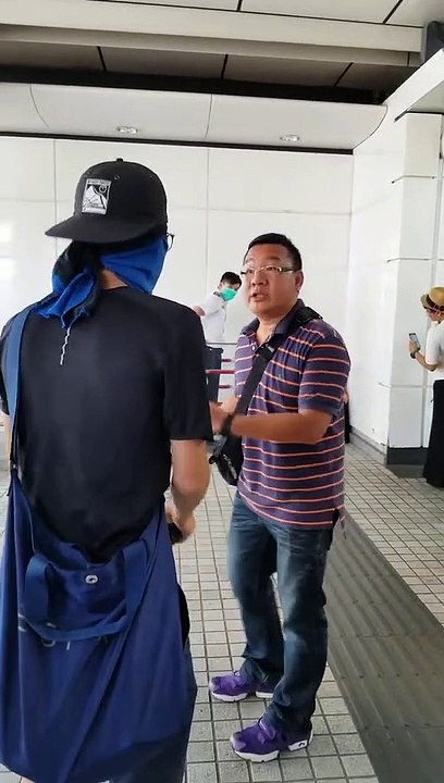 812 東涌黨鐵站 懷疑陳彥霖本人