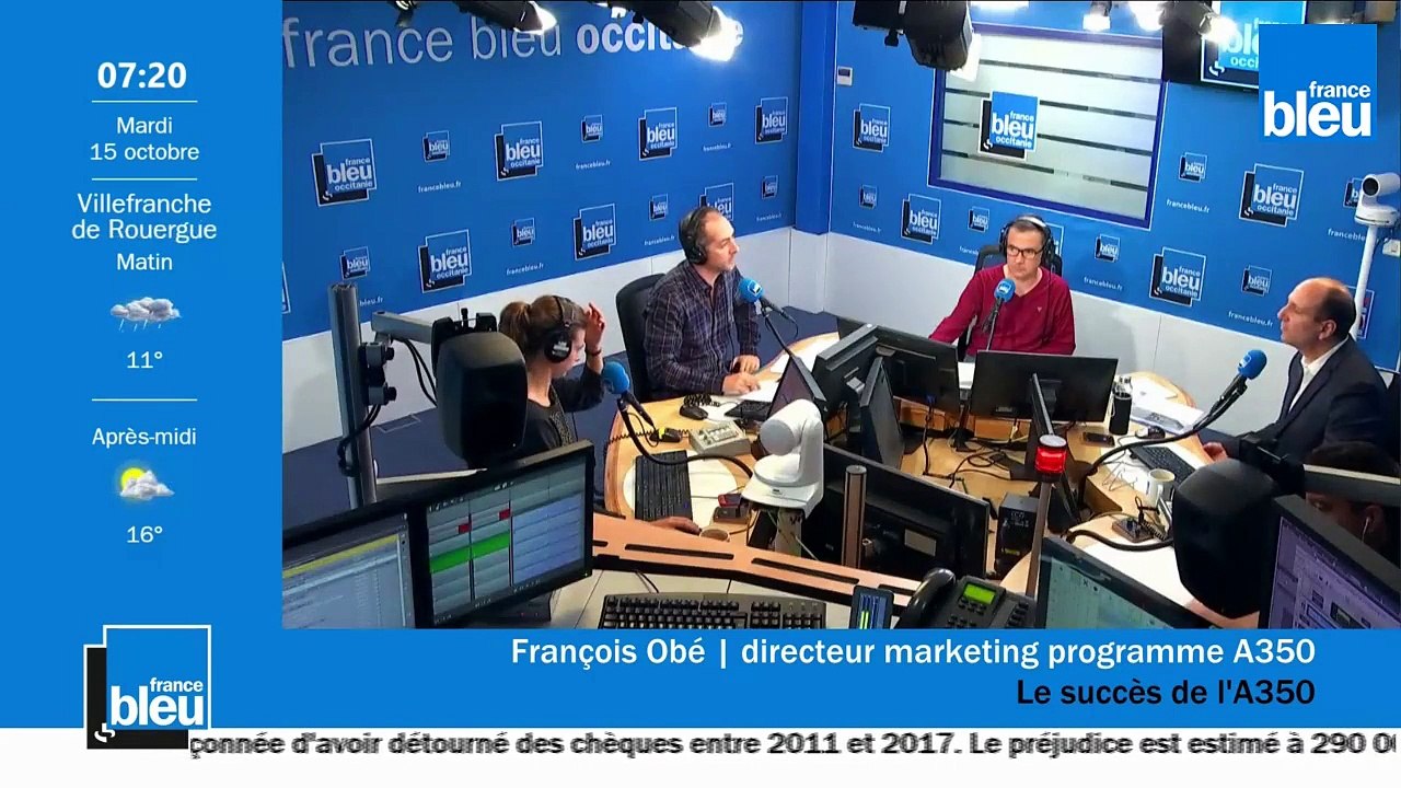 François Obé, directeur marketing du programme A350 chez Airbus