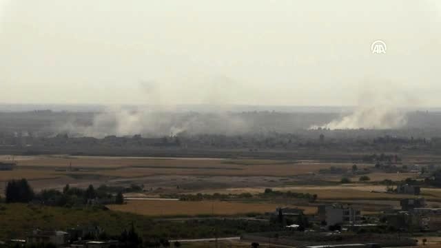 Barış Pınarı Harekatı - Rasulayn'da terör hedefleri vuruluyor (1)