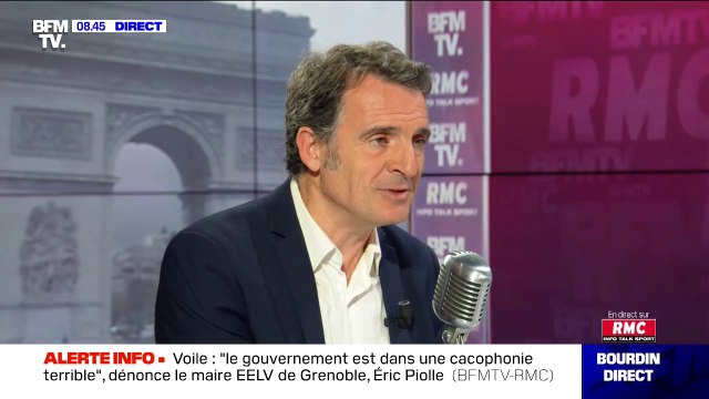 Non , Éric Piolle n'est pas favorable à l'interdiction de l'accompagnement scolaire pour une mère portant le voile