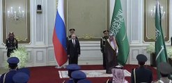 Suudi bandosundan Rusya milli marşı remiksi! Putin şoke oldu!