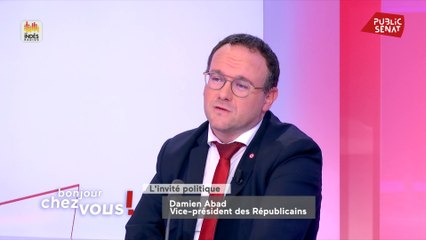 Damien Abad :  "Ça fait longtemps que les pompiers sont en colère"