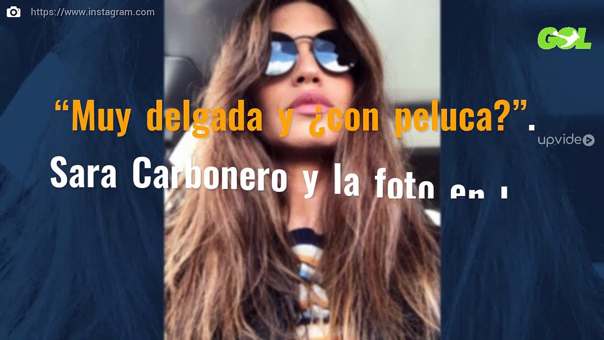 Muy delgada y ¿con peluca?”. Sara Carbonero y la foto en las últimas 24  horas - Vídeo Dailymotion