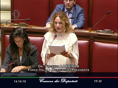 Roma - Camera - 18^ Legislatura - 238^ seduta (14.10.19)