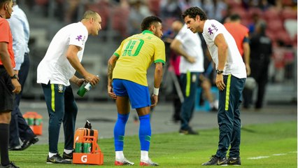 Neymar  Hamstring Injury Fracture Brazil Chances