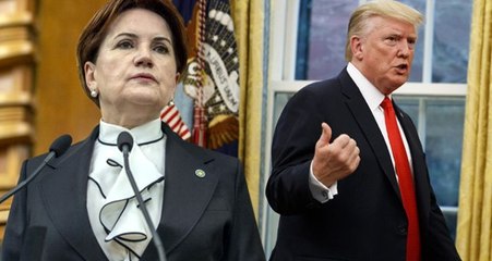 Meral Akşener, ABD'nin yaptırım tehdidine karşı önerilerde bulundu