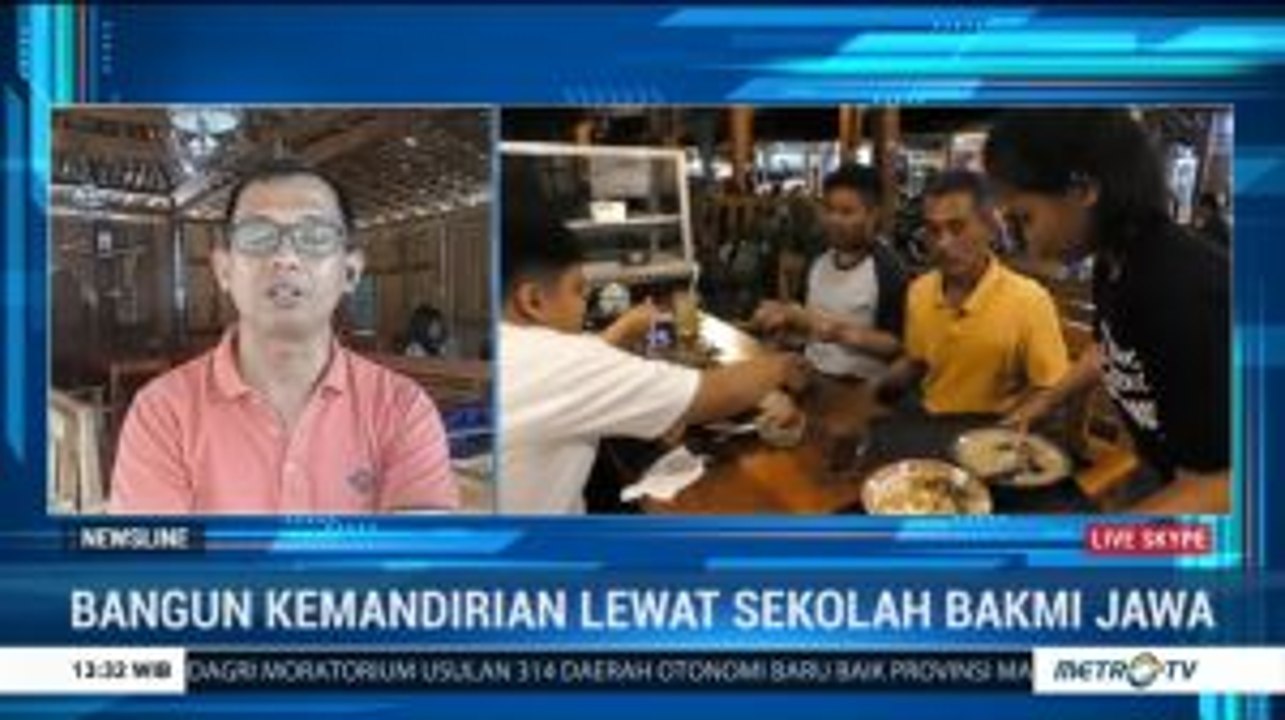 Sekolah Bakmie Jawa Bagi Pemuda Putus Sekolah