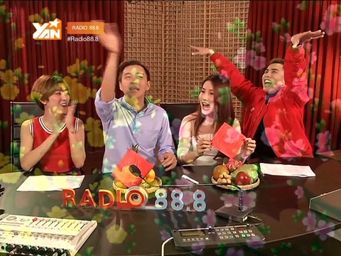 RADIO 88.8 II Đón tết cùng Diễm Mi và Ngô Kiến Huy II YANNEWS