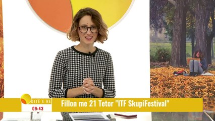 "Ditë e Re" - i ftuar  Osman Ahmeti, Drejtor artistik i ITF SkupiFestival