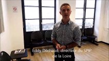 Visite des locaux du SPIP de Saint-Etienne avec Eddy Déchaud, directeur