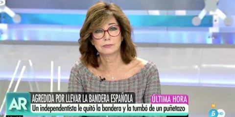 Ana Rosa Quintana describe a la perfección al indeseable separatista que agredió a una señora en Tarragona: “¡Qué cobarde de mierda!”