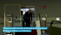 Visite sous haute surveillance pour le prince William et Kate au Pakistan