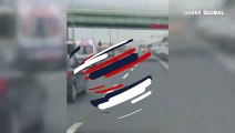 Ambulansa yol vermeyen sürücünün cezası belli oldu
