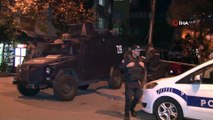 Beyoğlu'nda bir iş yerine ses bombası atan terör örgütü üyeleri yakalandı