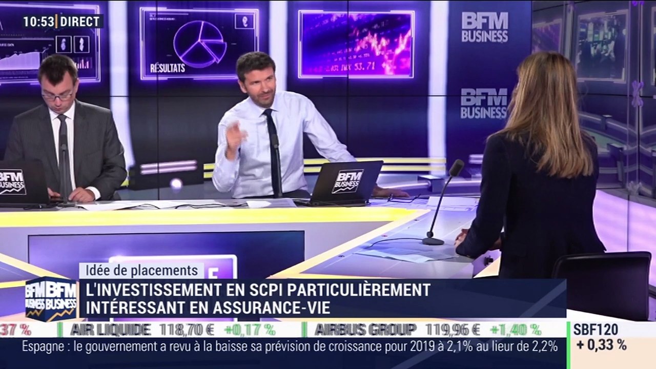 Idées de placements: L'investissement en SCPI particulièrement intéressant en assurance-vie - 15/10