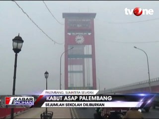 Kabut Asap di Palembang, Sekolah Diliburkan