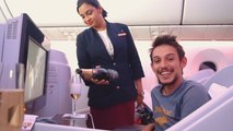 FANTASTİK Business Class VIP Deneyimimiz! - Qatar Airways Boeing 787-8 Dreamliner İncelemesi
