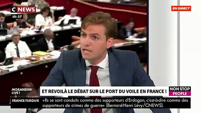Voile, boucherie halal, prénoms, religion, attentats: Le débat s'enflamme dans Morandini Live entre les invités - Regardez