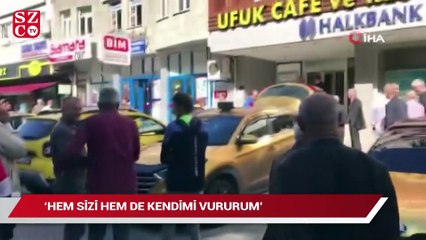 Krediyi onaylatmak için silahına sarıldı