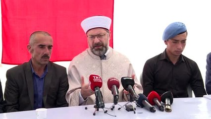 Erbaş: "Almanya'da PKK'lılar camiye saldırarak ne kadar İslam düşmanı olduklarını da göstermiş...