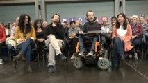 Encuentro con la gente de Unidas Podemos en Zaragoza