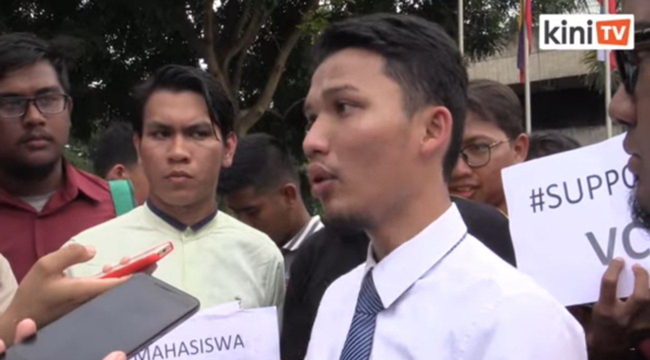 Pelajar UM protes balas kepada mahasiswa biadap