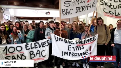 SAVOIE Les élèves skieurs de haut niveau réclament « un vrai bac »