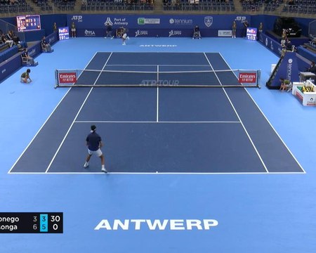 Anvers - Tsonga se défait de Sonego