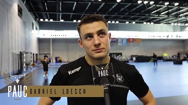 Gabriel Loesch - Réaction suite au tirage au sort pour le 3e tour de qualification en Coupe EHF