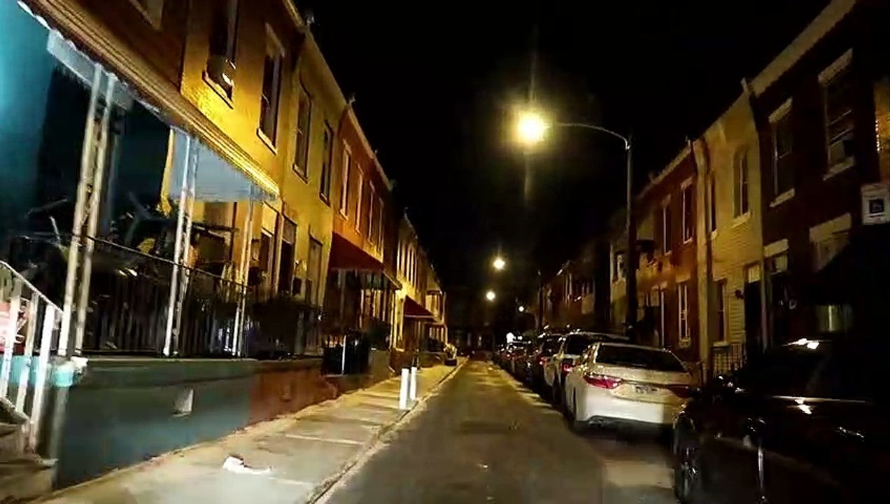 Philadelphia Hood At Night Downtown Area Video Dailymotion