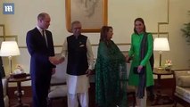 William and Kate visit Prime Minister and President of Pakistan