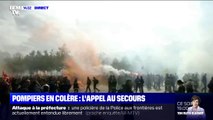 Les pompiers manifestent ce mardi dans les rues de Paris