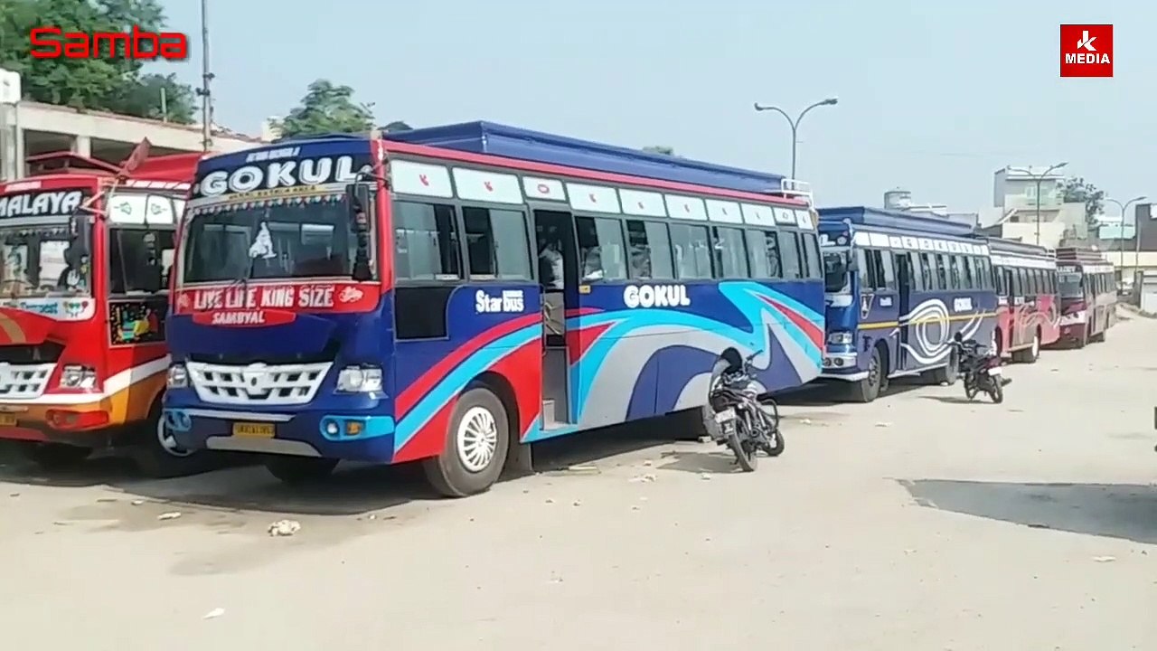 Jammu Kathua Bus Union on Indefinite Strike after installation of Sarore Toll Plaza