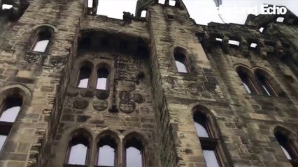 A tour of the restoration work at Sunderland's Hylton Castle