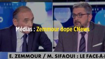 Médias : Zemmour dope CNews