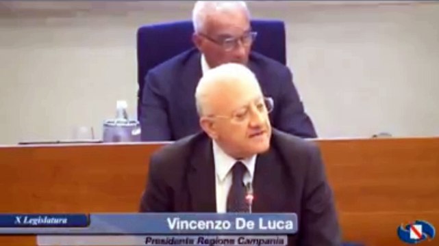 De Luca - Abbiamo davanti altri dieci mesi che dedicheremo ad un lavoro ossessivo (15.10.19)