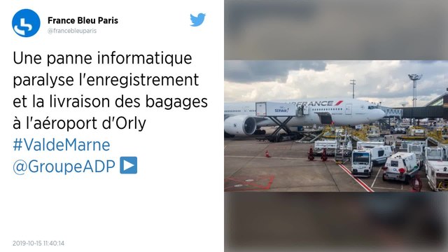 Aéroport d’Orly : une panne technique perturbe l’enregistrement des bagages, des vols retardés
