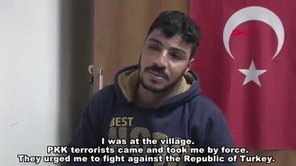Ankara msb, terör örgütü pkkpyd-ypg'nin zorla savaştırdığı gençler, pişmanlıklarını anlatmaya devam...