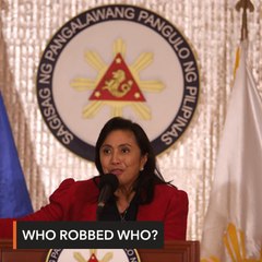 Funny that accusation of stealing would come from Bongbong Marcos – Robredo