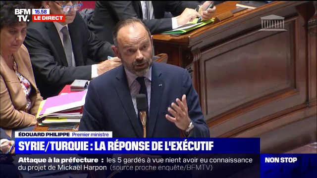 Édouard Philippe: Nous souhaitons que la Turquie prenne ses responsabilités