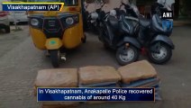 40 Kg cannabis seized by Anakapalle Police in Visakhapatnam, 4 arrested
