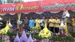 Colourful parades to mark the end of Buddhist lent in Thailand