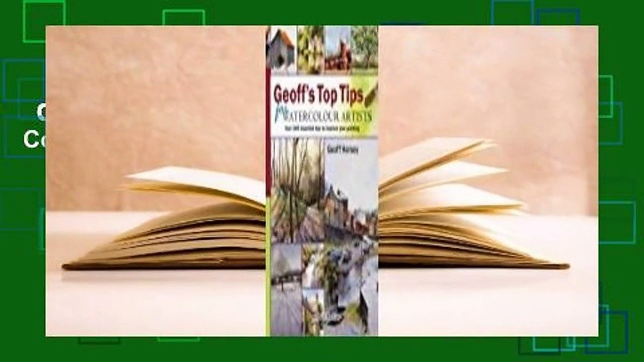 Geoff's Top Tips for Watercolour Artists Complete