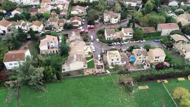 Tornade à Arles : les dégâts impressionnants vus du ciel