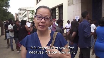 Mozambicans in Maputo share their thoughts on election day