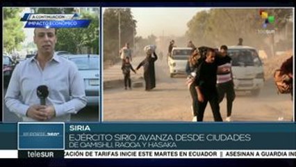 Pese a rechazo internacional, avanza operación militar turca en Siria