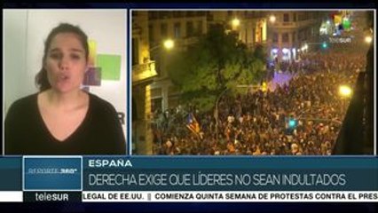 Download Video: Reacciones en Madrid a sentencia contra independentistas catalanes